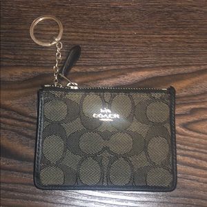 Coach Key and Card Holder